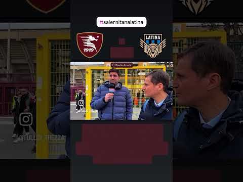 Video “Salernitana-Latina”: segui il pre e il post gara del match in diretta su @salernonotizie