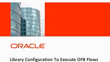 Oracle Application Testing Suite 12: Oracle Flow Builder Demo: Library Configuration