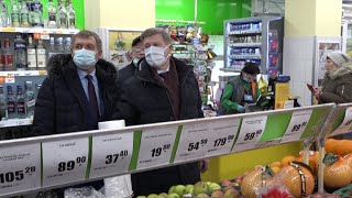 Цены в магазинах города проверил мэр Новосибирска // 