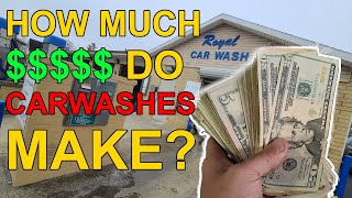 I Bought a CARWASH, Here's How Much $$ It Makes!