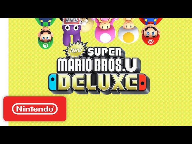 Nintendo Switch New Super Mario Bros. U Deluxe Video Game HACPADALA