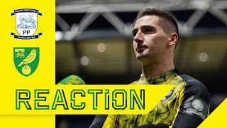 REACTION | Preston North End 0-4 Norwich City | Kenny McLean 🗣