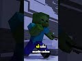 Zombie Steve Chọn Chiến Đấu Để Cứu Em Người Yêu Bị Thương #minecraft #animation #xuhuong #shorts