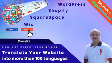 How to translate your website into another language - "ConveyThis" Review & Tutorial