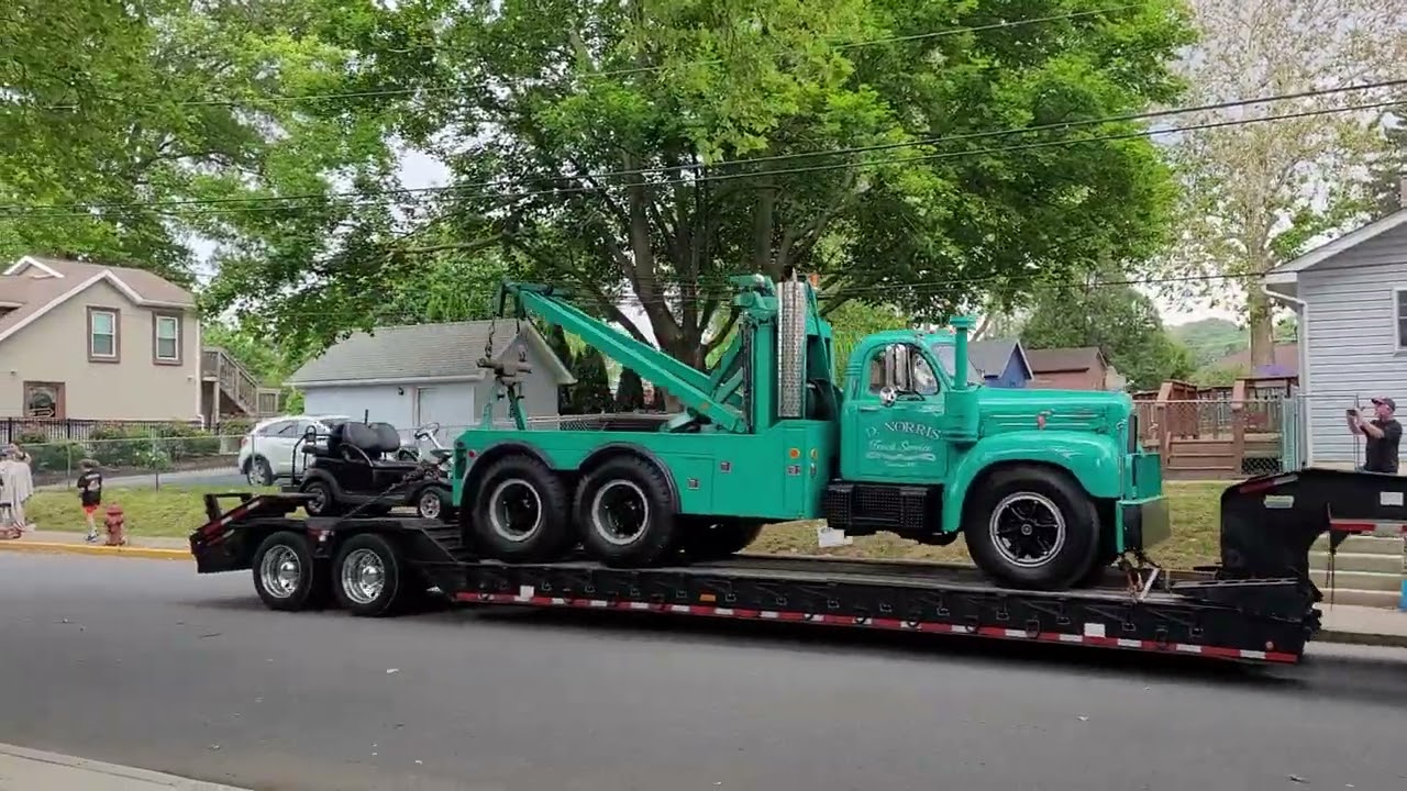 Trucks rolling out of  the ATHS 2023 meet up in macungie PA Pt 1