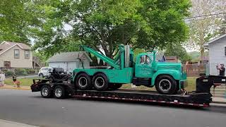 Trucks rolling out of  the ATHS 2023 meet up in macungie PA Pt 1