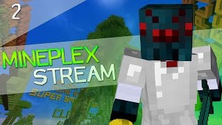 Minecraft MINEPLEX STREAM #2 PLAY ON A PRIVATE SERVER