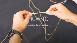 How-to: mounting the folding lines