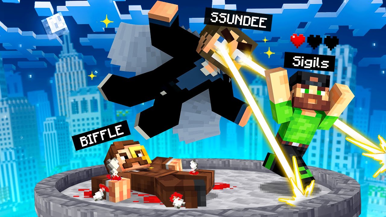 ESCAPE the FLYING KILLER in Minecraft!