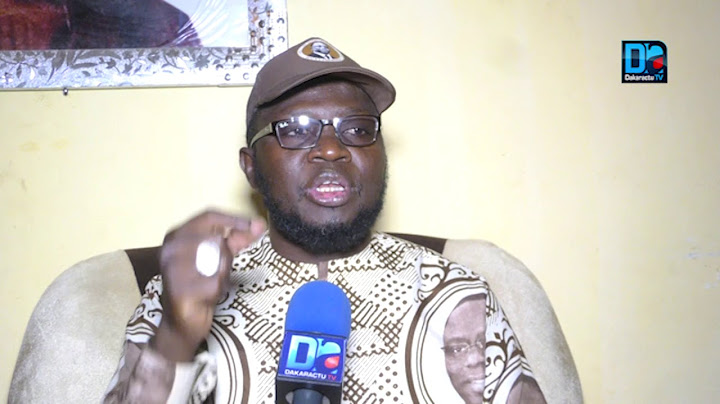 SADAGA:" Me  Moussa Diop devrait être  sanctionné  "
