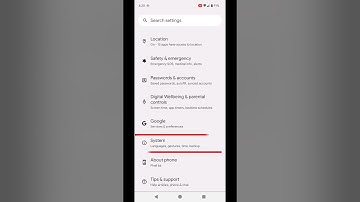 Google Pixel back button hide setting | how to enable gesture navigation in Google Pixel #shorts