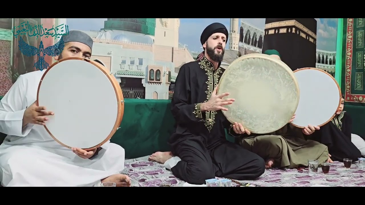 وصلة مديح بعد مجلس الذكر💫💚🕌 المداح السيد سعدالدين النعيمي ⚜️