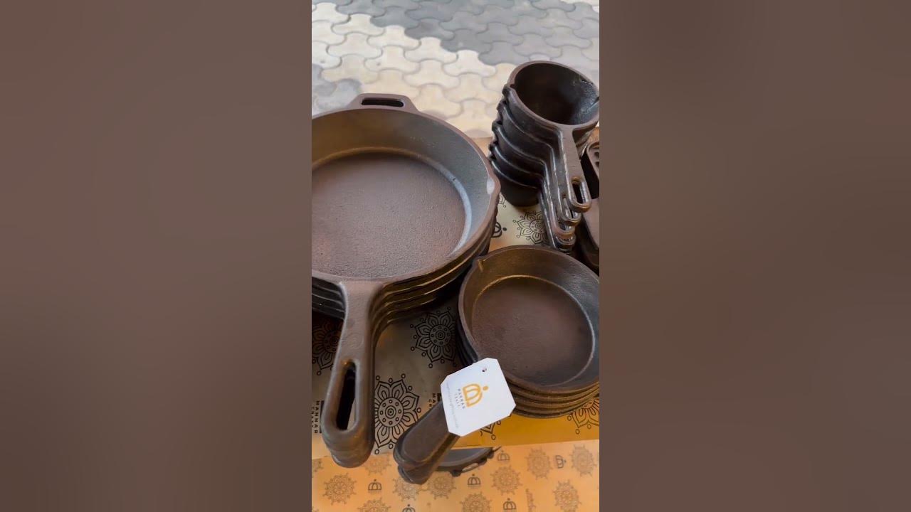 cast iron cookware's from Mannar Craft mannarcraft castironcookware YouTube