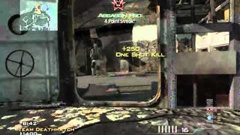 MW3 - Sniping & Quickscoping on Aground