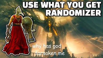 Elden Ring DLC Randomizer but you HAVE to equip every terrible item you find