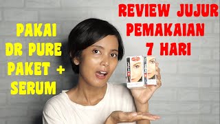REVIEW PEMAKAIAN CREAM DR PURE LENGKAP SELAMA SEMINGGU
