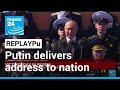 REPLAY - Victory Day in Russia: Putin delivers address to nation from the Red Square • FRANCE 24