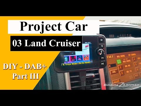 How to instal DAB+ in 2003 Toyota Land Cruiser / Prado 120 Project PART III