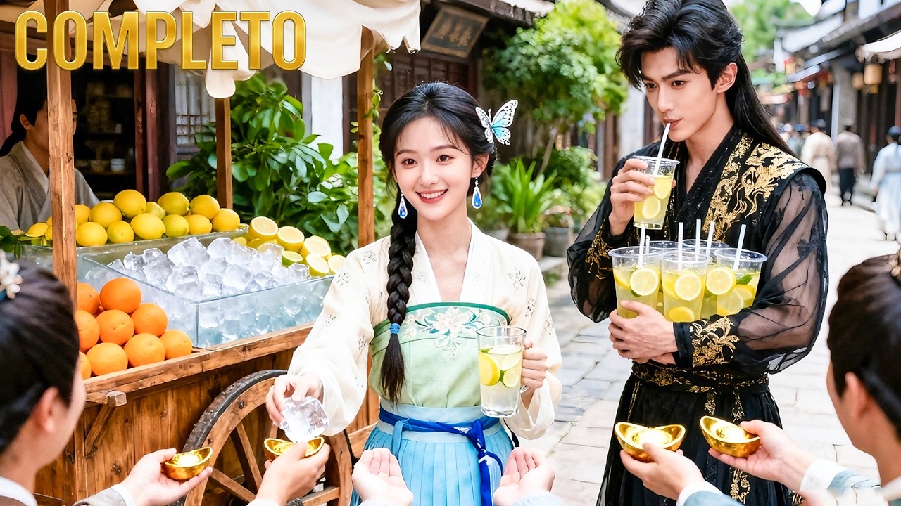 Vim para o Passado,Todos me odeiam！Peguei frutas azedas do chão, fiz Suco e fiquei a Mais Rica.