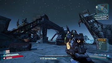 Borderlands 2 Level 50 Geared Maya in Level 72 UVHM Playthrough - Bloodshot Ramparts