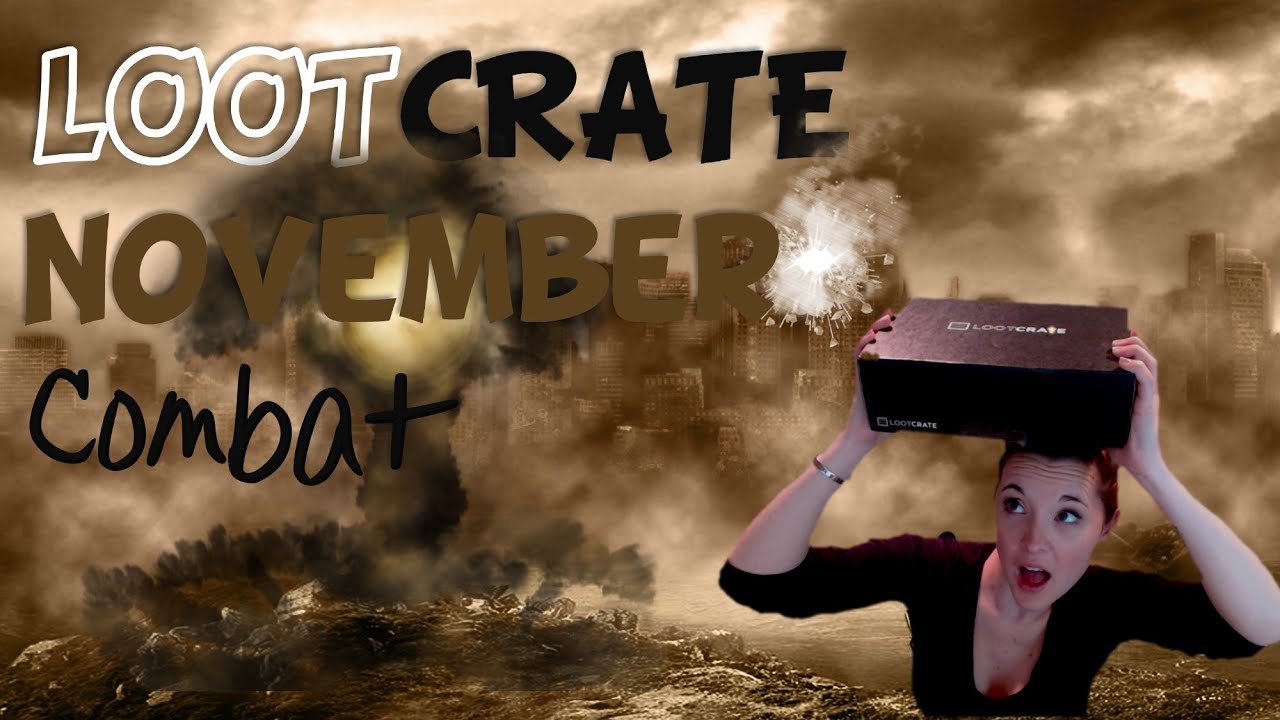 ⁣LOOTCRATE unboxing: November