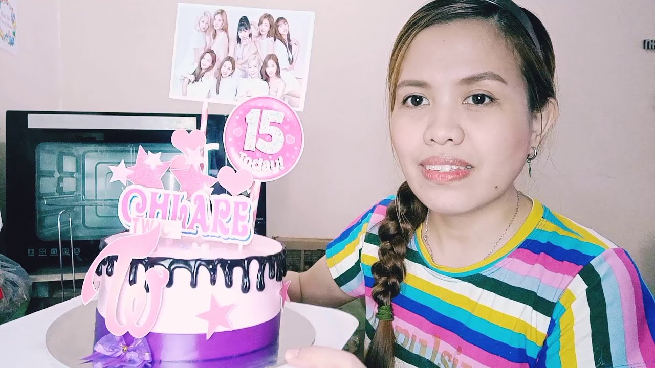 How To Make A Twice Themed Cake Youtube