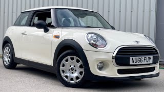 Used 2016 MINI One TwinPower Turbo in Pepper White