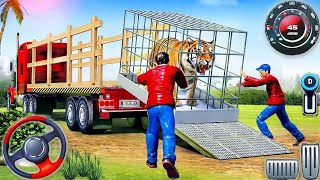Farm Animal Truck Transport Simulator 2025 - Real Cargo Truck Zoo Driving - Android GamePlay