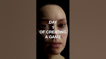 Day 1 of creating a game