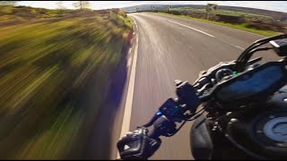 Summer is finally here!  POV Yamaha MT07 Akra/Quickshifter (4k cinematic)