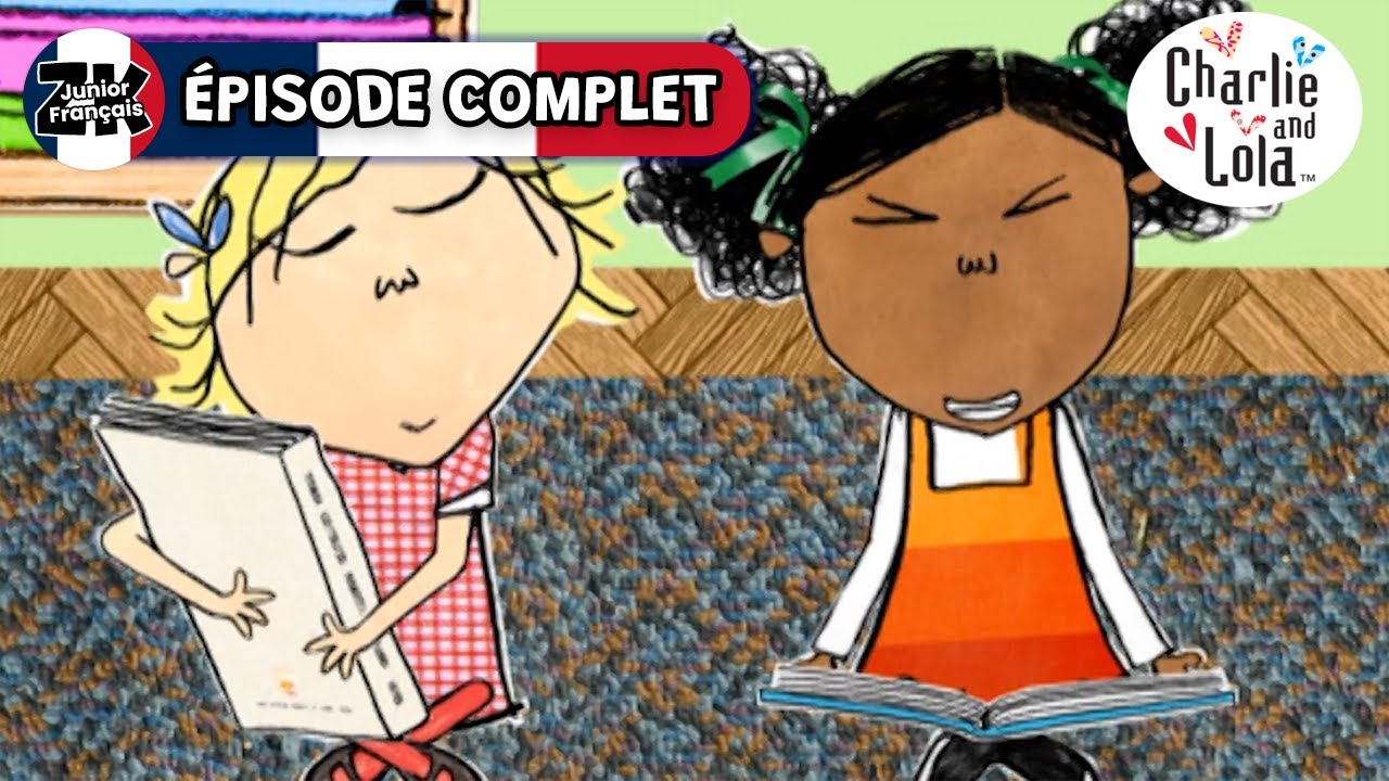 Charlie et Lola 🦋 |  Trop de grands mots | ZeeKay Junior Français