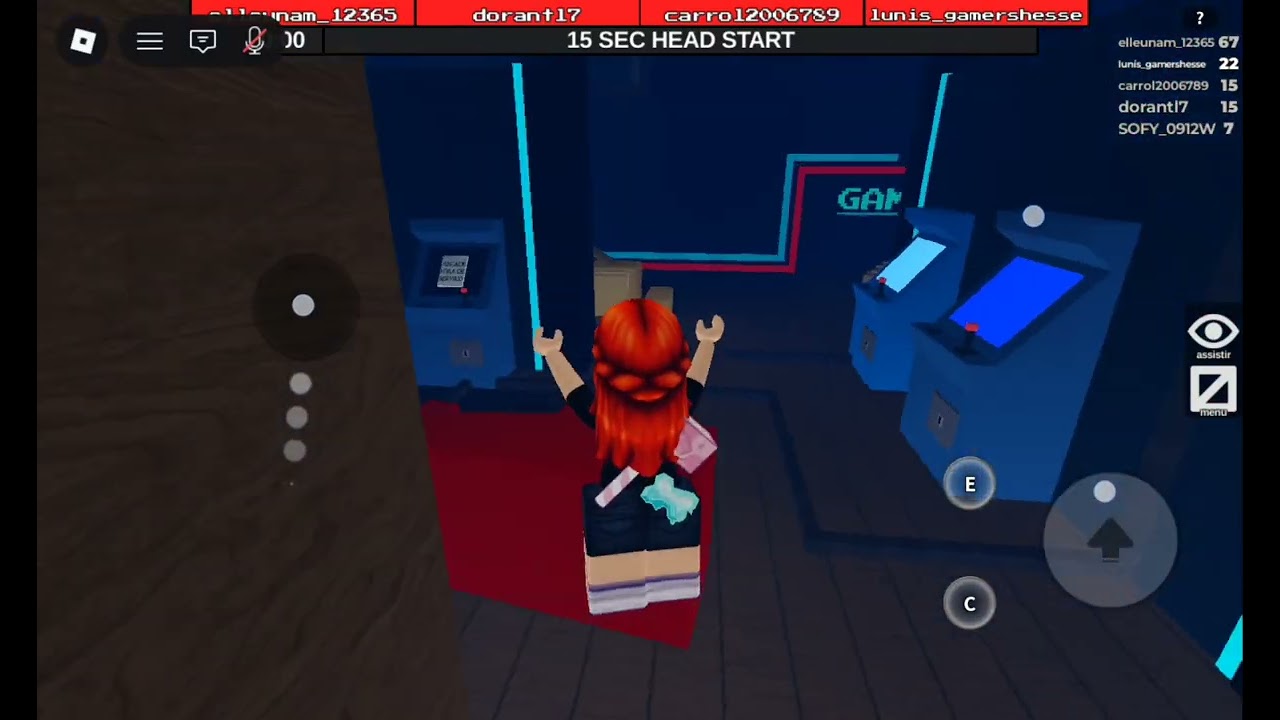 SE FOR CONGELADA COMPRA UMA MARRETA-ROBLOX(flee the facility)