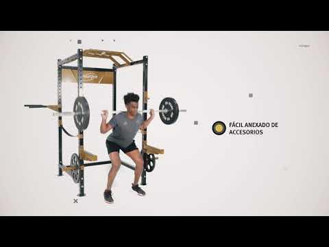 👉🏻COMO HACER UN POWER RACK (jaula multifuncional) 