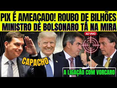 ALERTA NA PF! O esquema de Bolsonaro com Vorcaro e a ameaça de Flávio ao seu PIX!