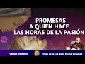 🔴 🗣️PROMESAS PARA QUIEN HACE LAS HORAS DE LA PASIÓN / DIVINA VOLUNTAD / LORENA G