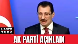 AK Parti'den seçim açıklaması: Tarih verdiler!