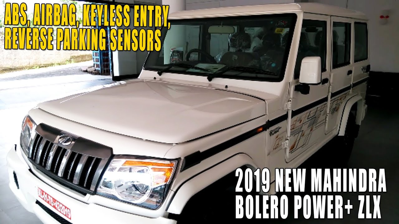 2019 Mahindra Bolero Power Power Plus Zlx Abs Airbag Micro Hybrid Keyless Entry Price 8 86 Lakh