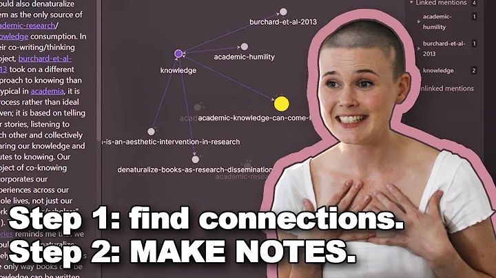 Thinking with your Zettelkasten 🧠 an intro to Obsidian’s local graph view