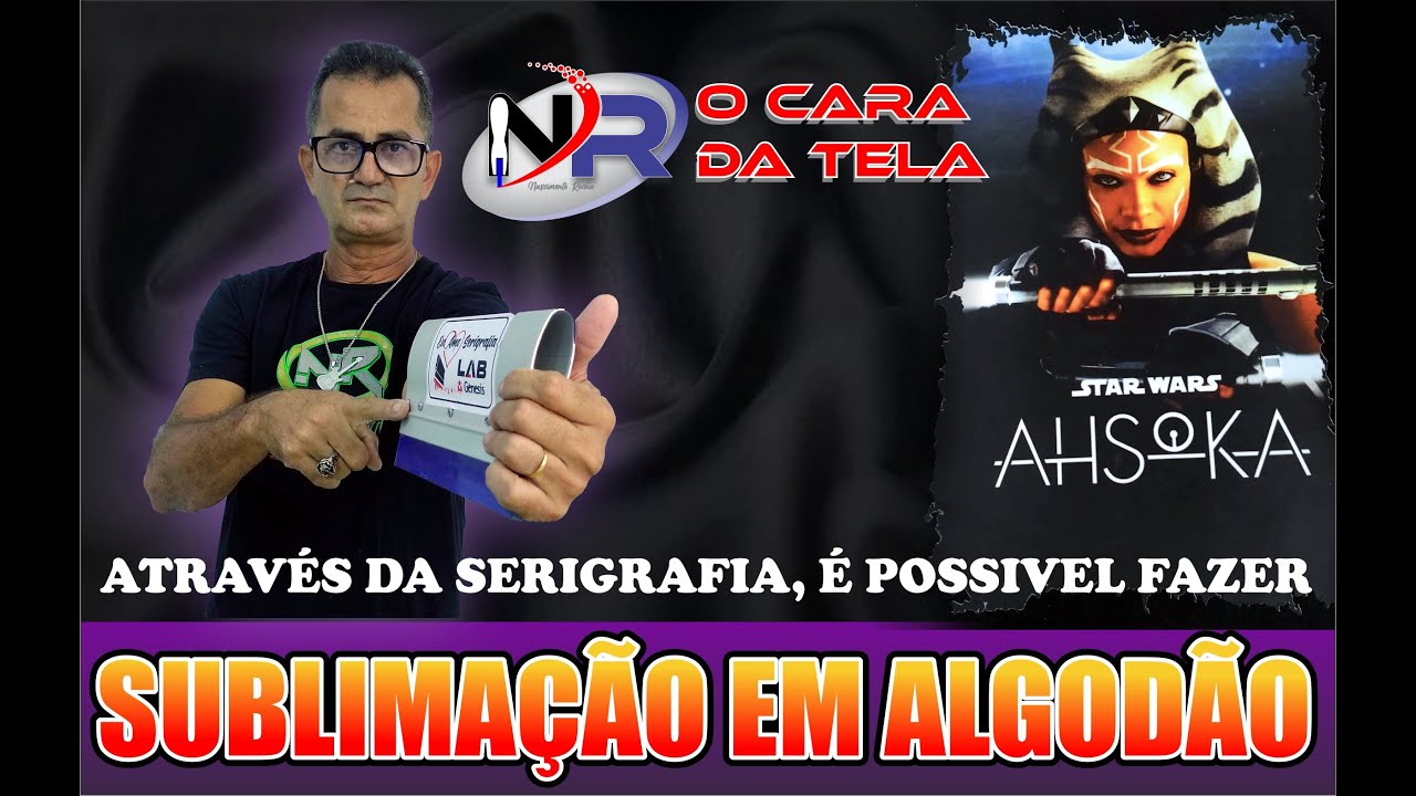 SUBLIMAÇÃO EM ALGODÃO NA SERIGRAFIA SUBLIMACIÓN DE ALGÓN