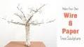 how to make tree branches with paper from www.youtube.com