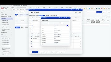 [ECOUNT Practice] Inventory I - Production - New Job Order