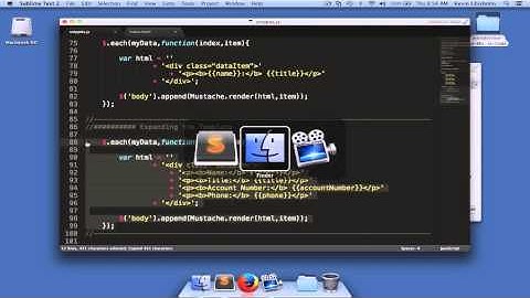 Getting started with Mustache.js