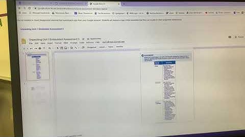 Unpacking Unit 1 Embedded Assessment 2