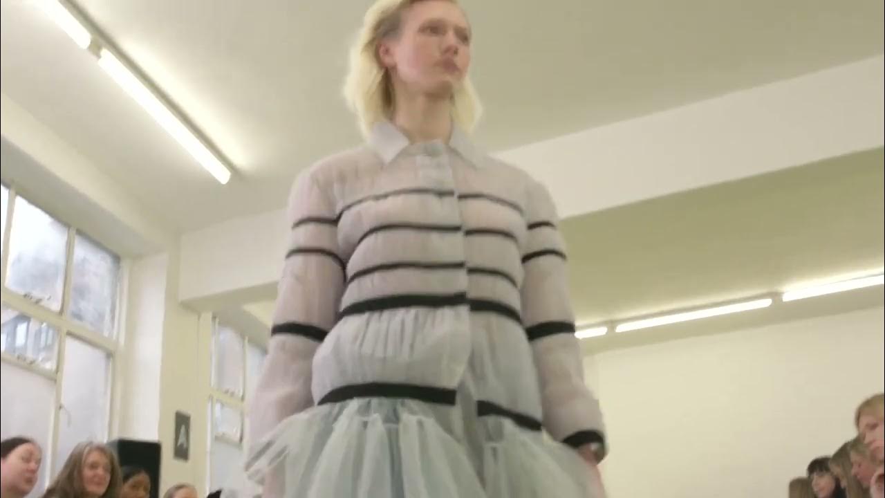 Molly Goddard FallWinter 20232024 runway show YouTube