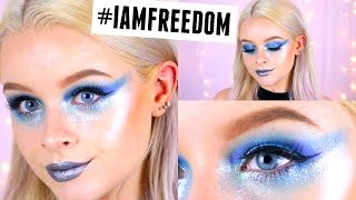 KESHA INSPIRED MAKEUP #IAMFREEDOM TOP 20! | sophdoesnails