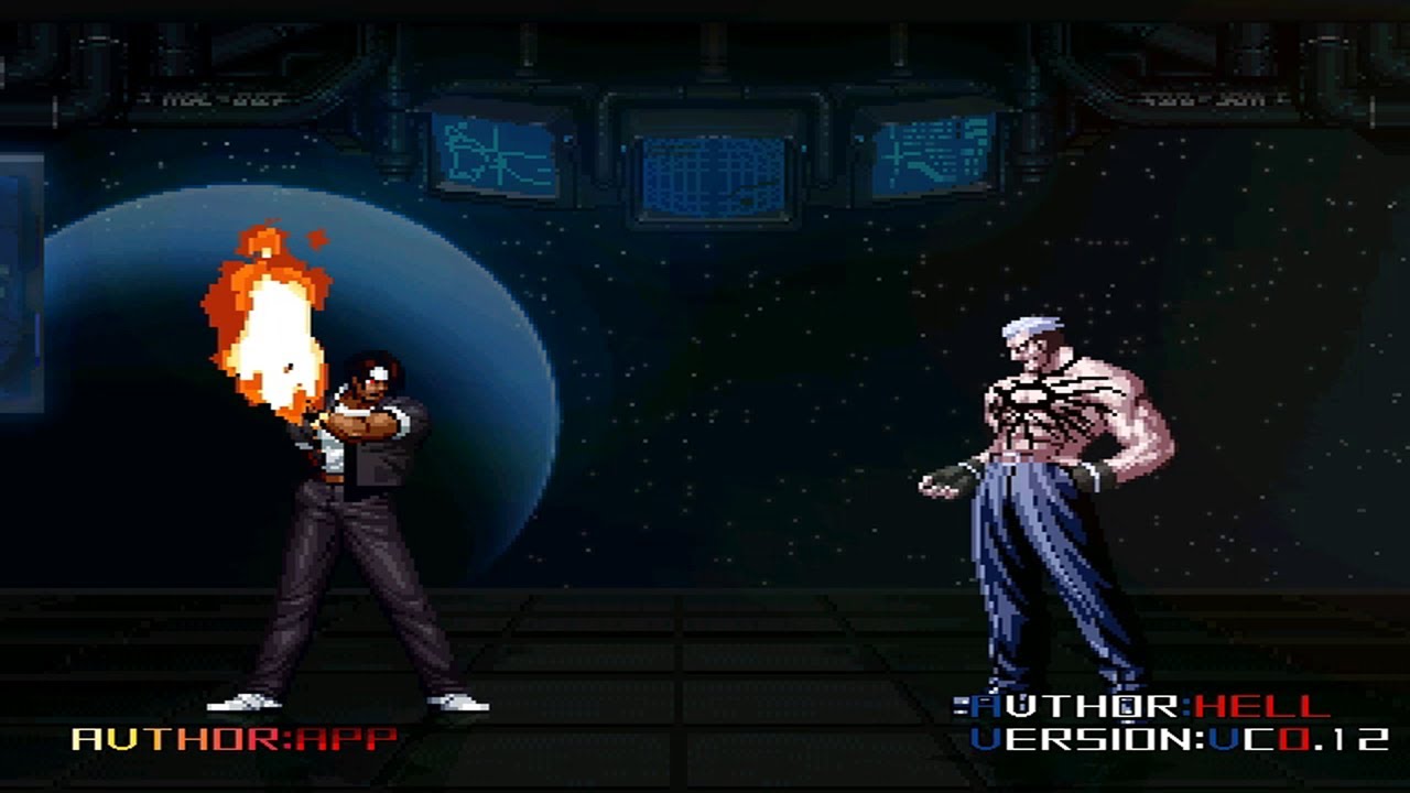 Mugen - KOF - Rioter Cross vs. Orochi Yamazaki - 暴动者-克洛斯 vs. 大蛇山崎 - YouTube