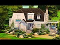 MOM WITH 7 TODDLERS COTTAGE 👶 (Disney inspired) | The Sims 4 Speed Build