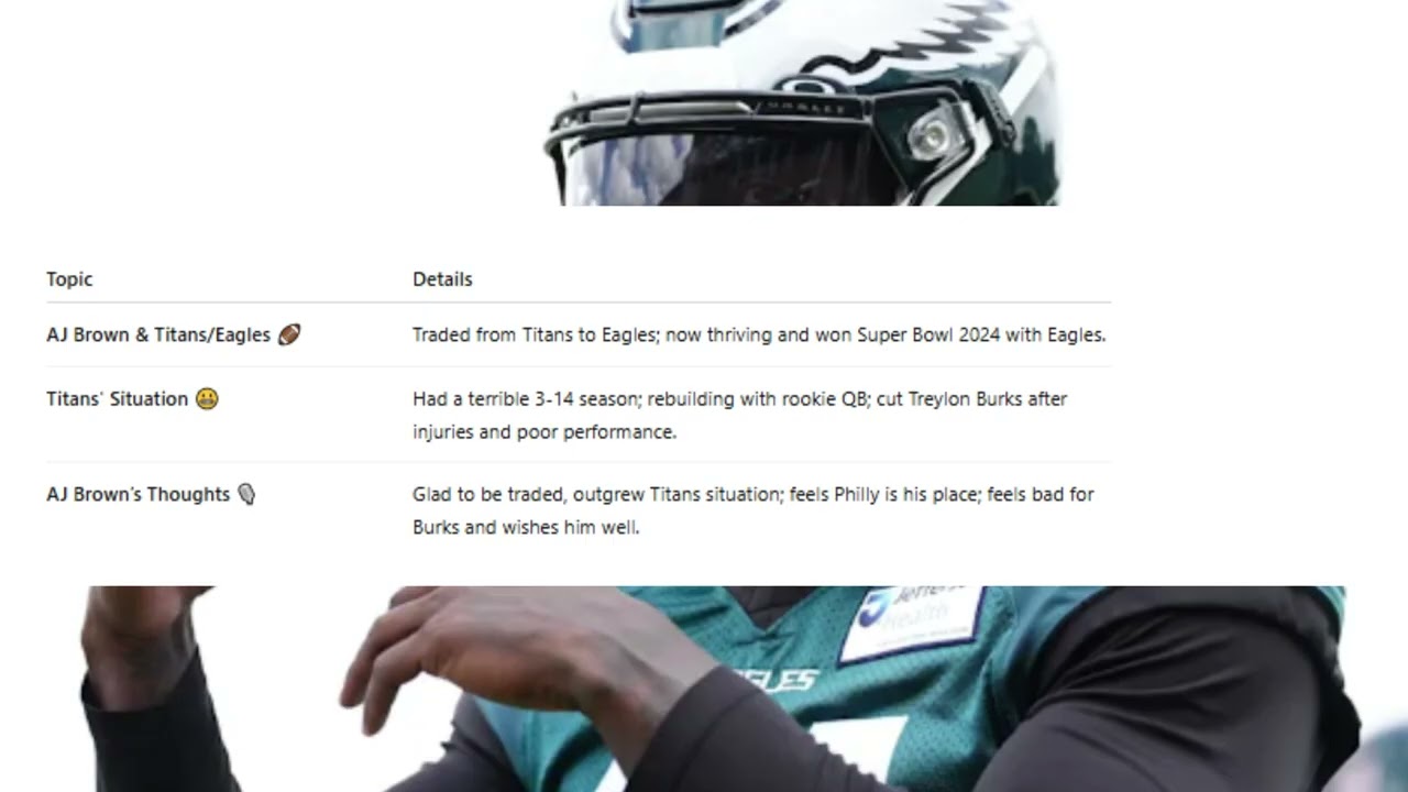 Titans Biggest Blunder AJ Brown Speaks Out