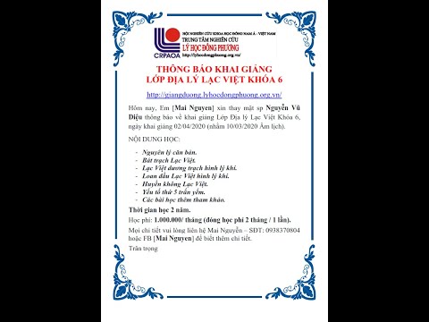 Video Giới thiệu khóa học - Địa lý Lạc Việt Khóa 6 - YouTube