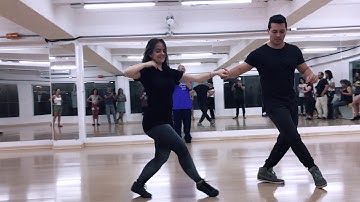 Vini Mesquita e Carol Dumay - Zouk Brasileiro - Lá na Dança